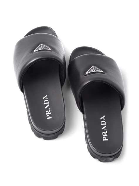 farfetch prada flip flops.